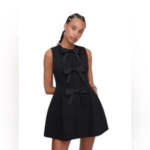 Hill House Blythe Bow Mini Dress